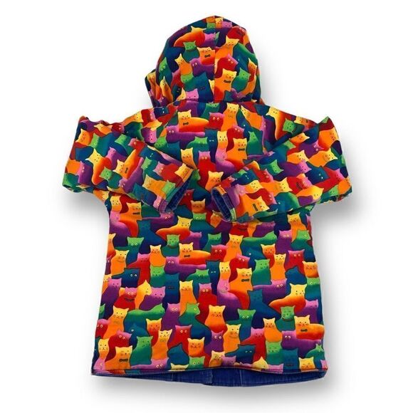 Country Clothiers Kids Cat Corduroy Snap Button Jacket Size Large - Picture 6 of 12